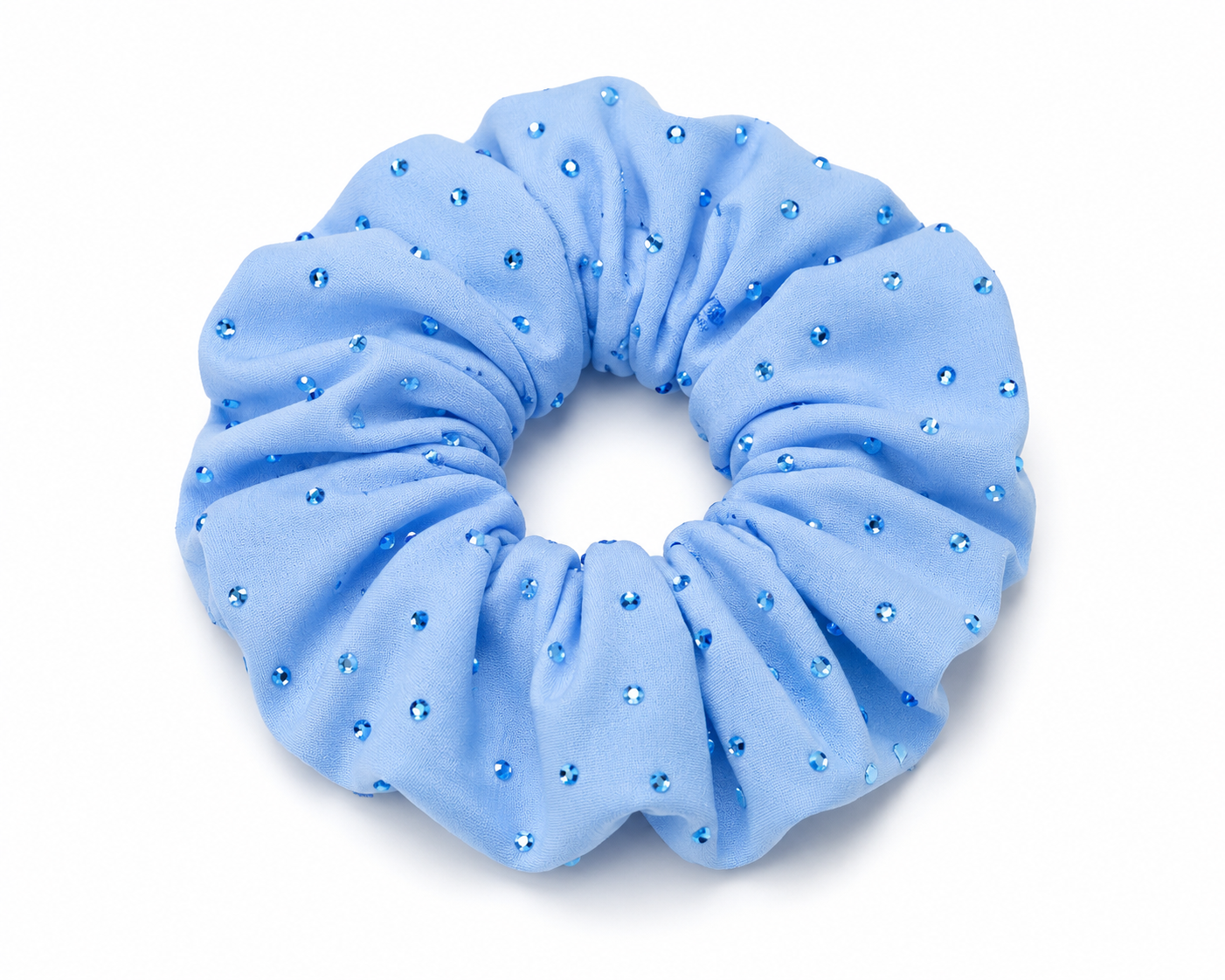Glass Slipper Bedazzled Scrunchie