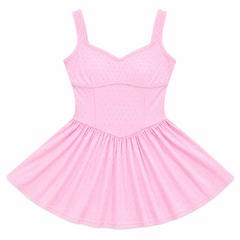 The Sleeping Rose Rhinestone Activewear Dress
