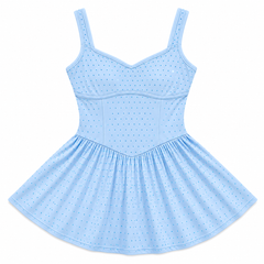 The Glass Slipper Rhinestone Athletic Dress