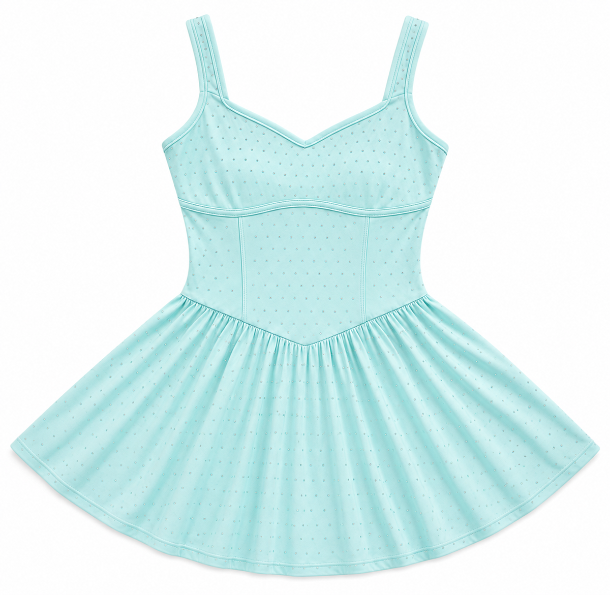Part of Your World Rhinestone Athletic Dress