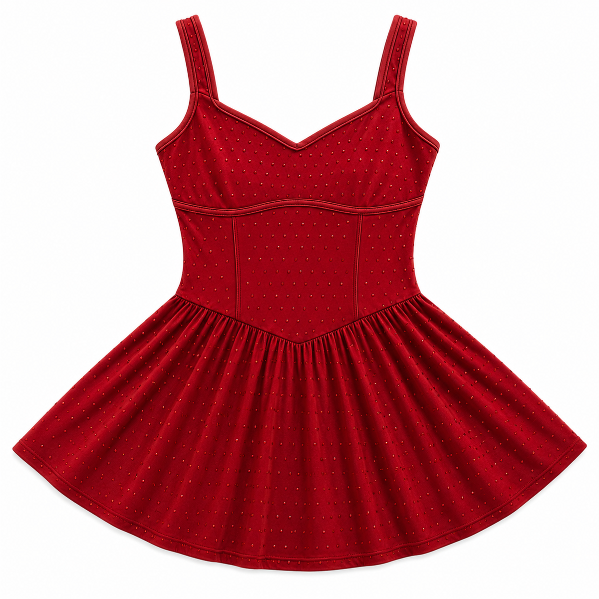 The Magnolia Warrior Rhinestone Athletic Dress