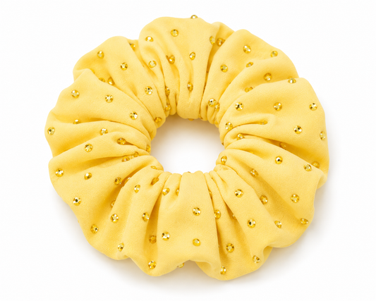 The Golden Library Bedazzled Scrunchie