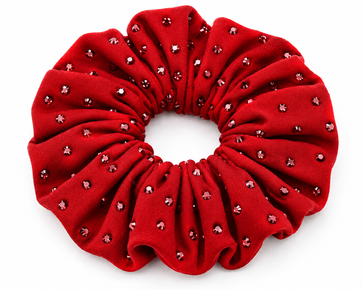 The Lion Bedazzled Scrunchie